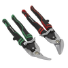 Premier High Leverage Offset Aviation Tin Snip Set 2pc