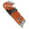 Premier Imperial Jumbo Anti-Slip Ball-End Hex Key Set 13pc
