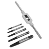 Helix Type Screw Extractor Set with Wrench 6pc