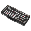 Premier Platinum Metric/Imperial Socket Set 3/8"Sq Drive 37pc