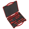 Premier Insulated Socket Set 3/8"Sq Drive 16pc - VDE Approved