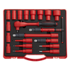 Premier Insulated Socket Set 1/2"Sq Drive 20pc - VDE Approved