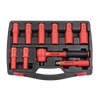 Premier Insulated Socket Set 1/2"Sq Drive 10pc - VDE Approved