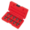 Multi-Spline Screw Extractor Set 10pc