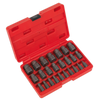Multi-Spline Screw Extractor Set 25pc