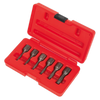 Screw Extractor Set 3/8"Sq Drive 6pc