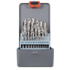 Left-Hand Spiral Drill Bit Set 25pc