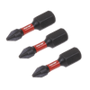 Premier Phillips Impact Power Tool Bits #1 x 25mm 3pc
