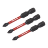 Premier Phillips Impact Power Tool Bits #1 x 50mm 3pc