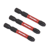 Premier Phillips Impact Power Tool Bits #3 x 50mm 3pc