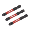 Premier Phillips Impact Power Tool Bits #3 x 50mm 3pc