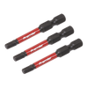 Premier Hex Impact Power Tool Bits 4 x 50mm 3pc