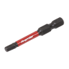 Premier Hex Impact Power Tool Bits 4 x 50mm 3pc