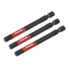 Premier Hex Impact Power Tool Bits 6 x 75mm 3pc