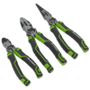 Premier High Leverage Pliers Set 3pc - Green