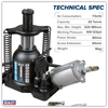Viking Manual/Air Hydraulic Bottle Jack 20 Tonne - AM20SLE