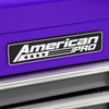 American PRO® Topchest, Mid-Box Tool Chest & Rollcab Stack 9 Drawer - Purple