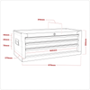 American PRO® Mid-Box Tool Chest 3 Drawer - Red