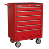 American PRO® Rollcab 6 Drawer - Red