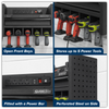 Superline PRO® Power Tool Storage Rack with Drawer & Power Bar