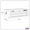 Superline PRO® Mid-Box Tool Chest 2 Drawer - Black