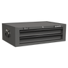 Superline PRO® Mid-Box Tool Chest 2 Drawer - Grey/Black