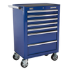 Superline PRO® Rollcab 7 Drawer - Blue