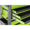 Superline Pro® Tool Trolley 6 Drawer - Green