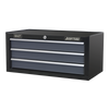 American PRO® Mid-Box Tool Chest 3 Drawer - Black/Grey
