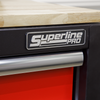 Superline PRO® Mobile Workstation with Backboard 10 Drawer