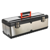 Stainless Steel Toolbox with Tote Tray 660mm