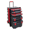 Professional Mobile Toolbox with 5 Removable Storage Cases