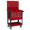 Superline PRO® Heavy-Duty Mobile Tool & Parts Trolley with 5 Drawers & Lockable Top