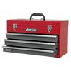 American PRO® Tool Chest 3 Drawer - Red/Grey
