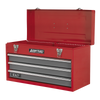 American PRO® Tool Chest 3 Drawer - Red/Grey