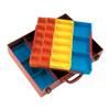 2-Layer Metal Case with 27 Storage Bins