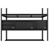 Heavy-Duty Modular Racking Kit with 3 Storage Units