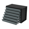 Modular Storage Mid Unit 6 Drawer 580mm