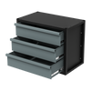 Modular Storage Mid Unit 3 Drawer 580mm