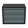 Modular Storage Mid Unit 3 Drawer 580mm