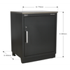 Premier Heavy-Duty Modular Floor Cabinet 1 Door 775mm