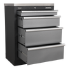 Superline PRO® Modular Cabinet 4 Drawer 680mm