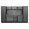 Superline PRO® Storage System with Pressed Wood Worktop 3.24m