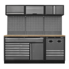 Superline PRO® Modular Storage System Combo with Pressed Wood Worktop