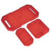 Non-Slip Flexible Tool Trays - Pack of 3