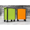 Superline PRO® Push-To-Open Rollcab 7 Drawer - Green