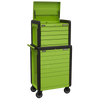 Superline PRO® Push-To-Open Topchest & Rollcab Combination 11 Drawer - Green