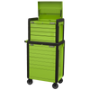 Superline PRO® Push-To-Open Topchest & Rollcab Combination 11 Drawer - Green