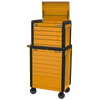 Superline PRO® Push-To-Open Topchest & Rollcab Combination 11 Drawer - Orange