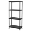 Plastic Racking Unit with 4 Shelves 25kg Capacity Per Level